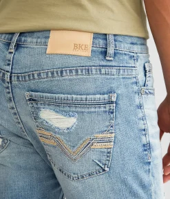 BKE Alec Skinny Stretch Jean Fish Discount