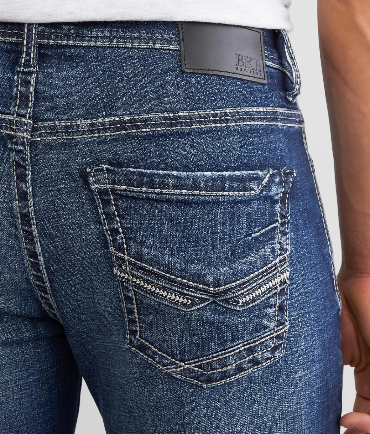 BKE Alec Straight Stretch Jean Stardust Outlet