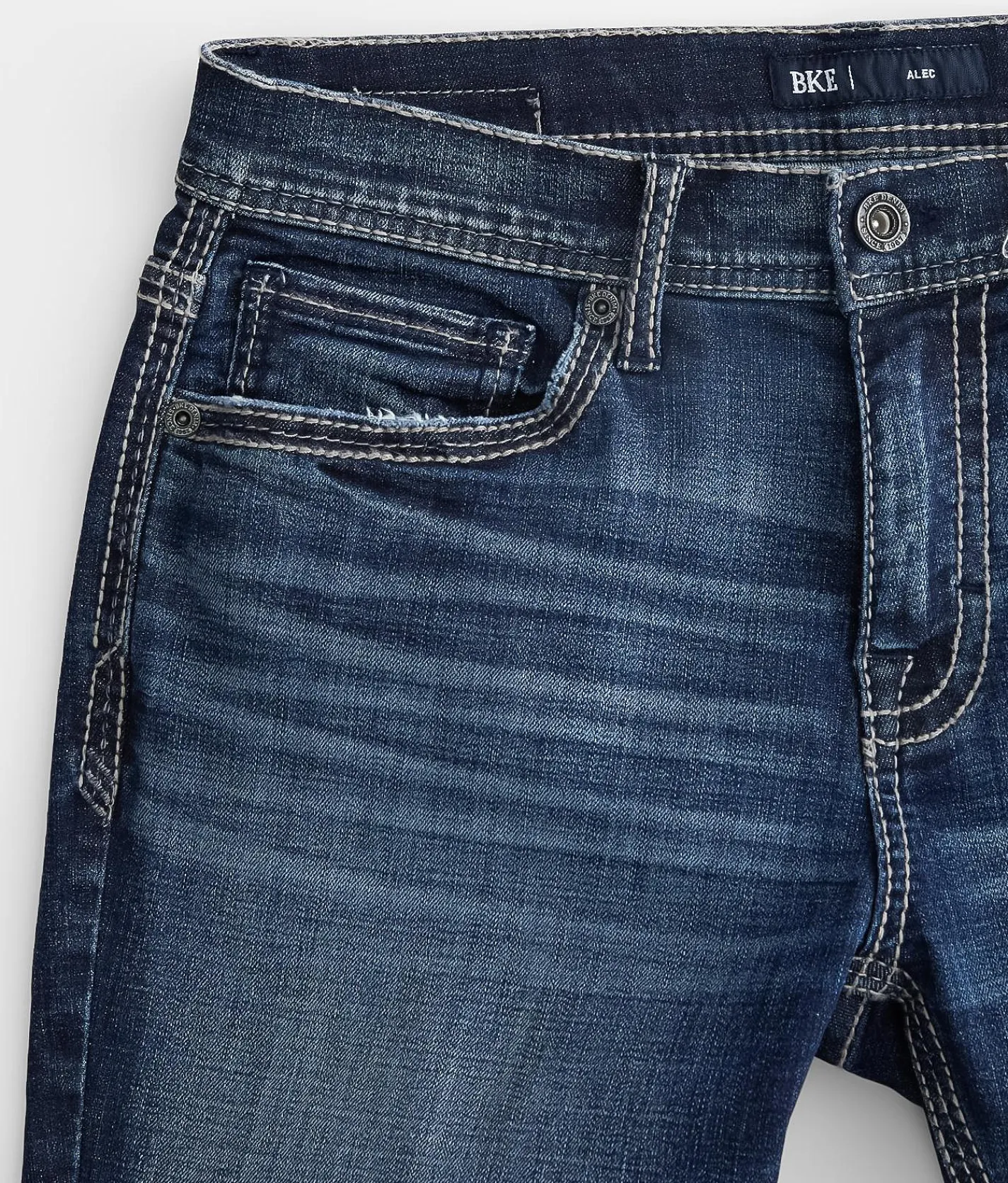 BKE Alec Straight Stretch Jean Stardust Outlet