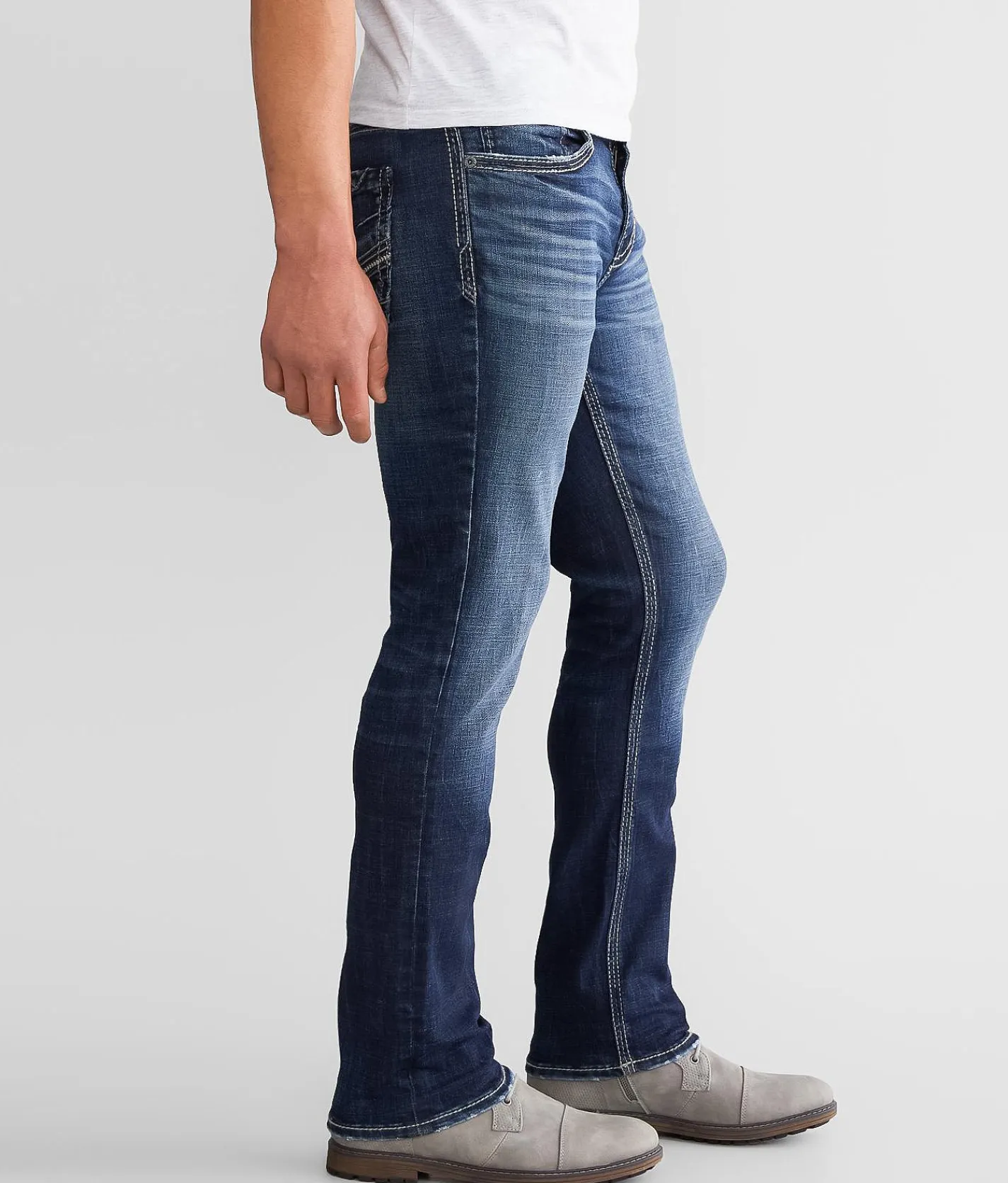 BKE Alec Straight Stretch Jean Stardust Outlet