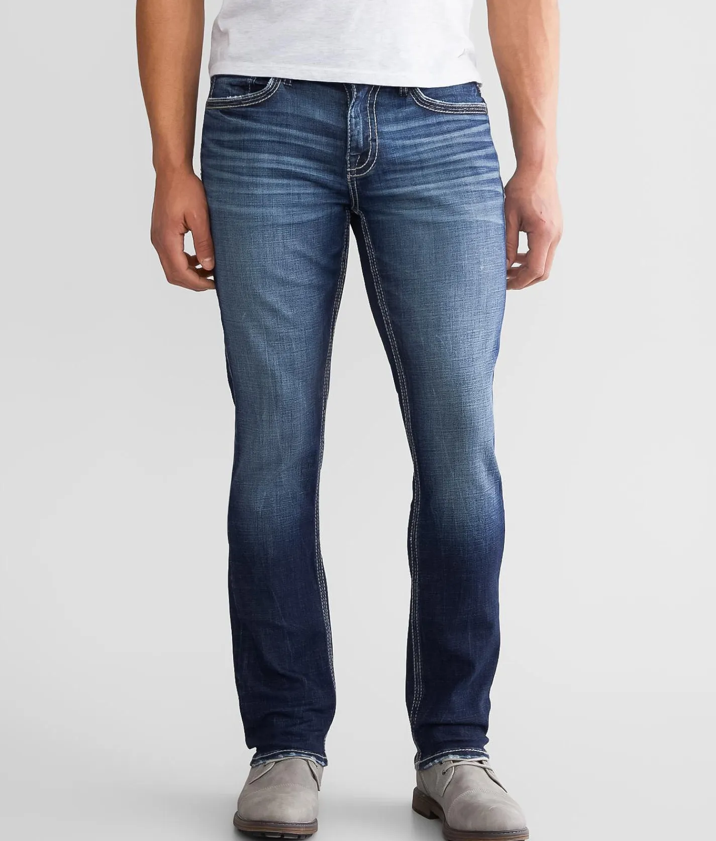 BKE Alec Straight Stretch Jean Stardust Outlet
