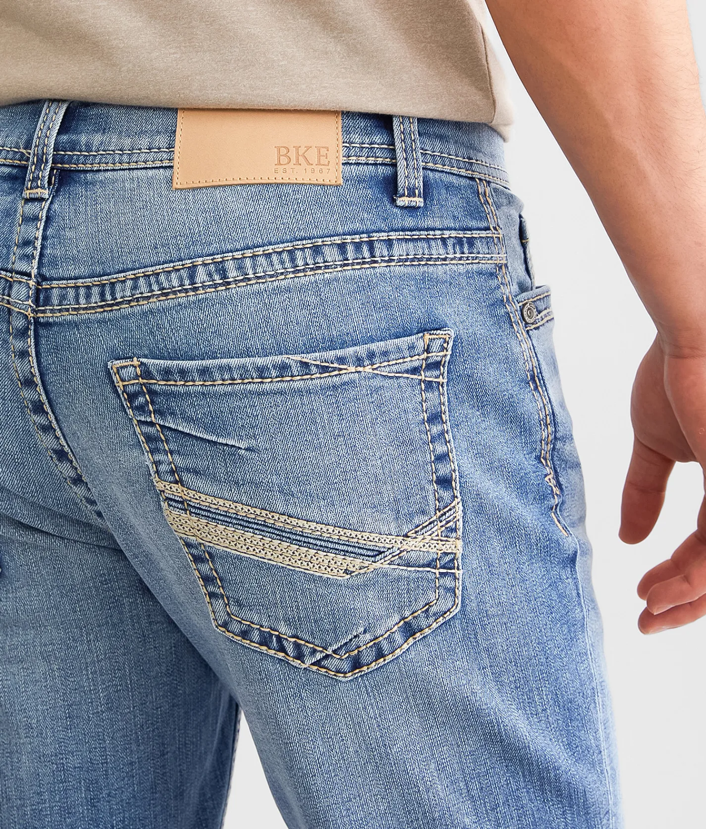 Bottoms|Bke Jeans | BKE Alec Straight Stretch Jean Scanton