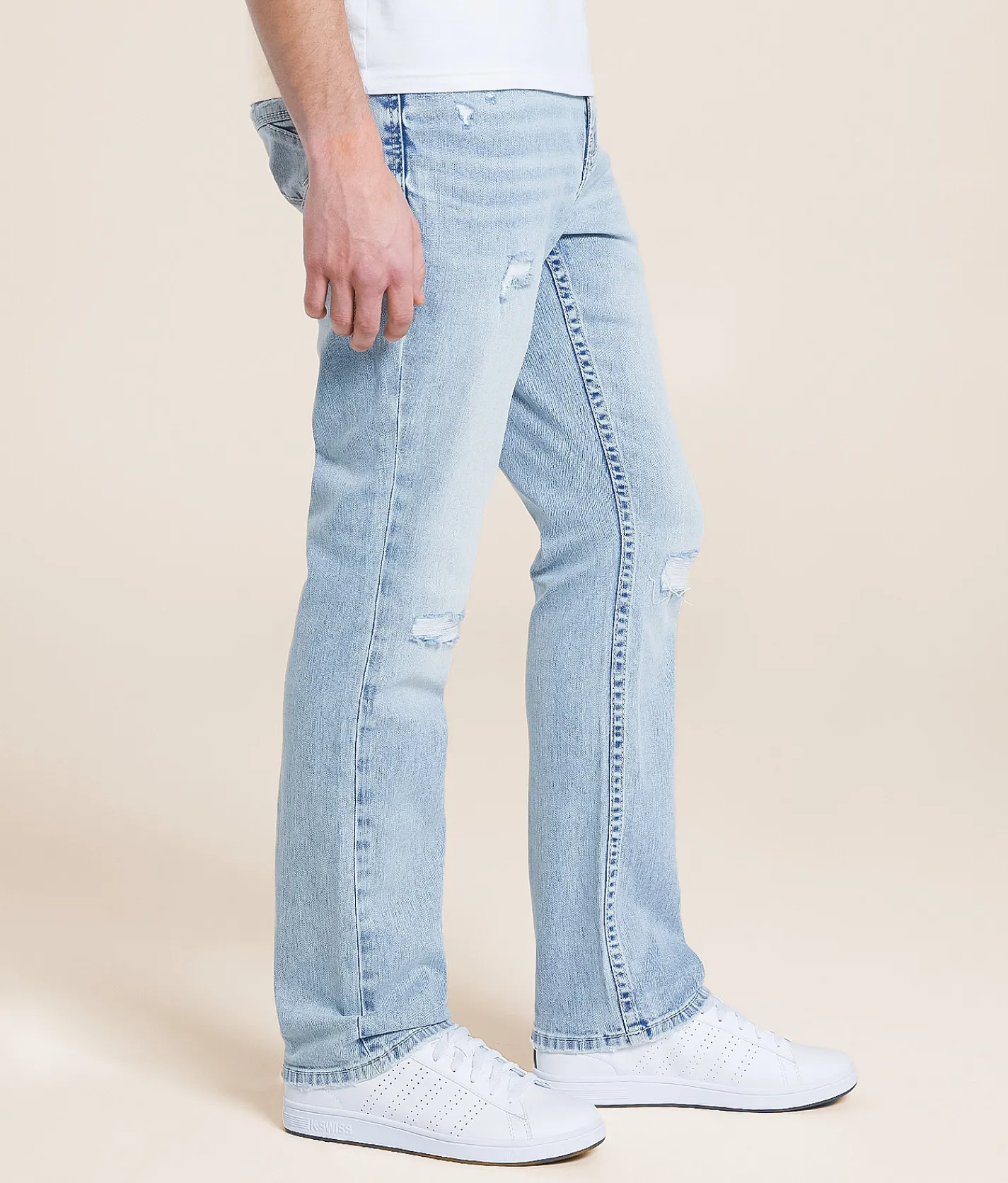 Bottoms|Bke Jeans | BKE Alec Straight Stretch Jean Soda