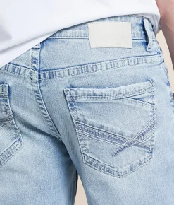 Bottoms|Bke Jeans | BKE Alec Straight Stretch Jean Soda