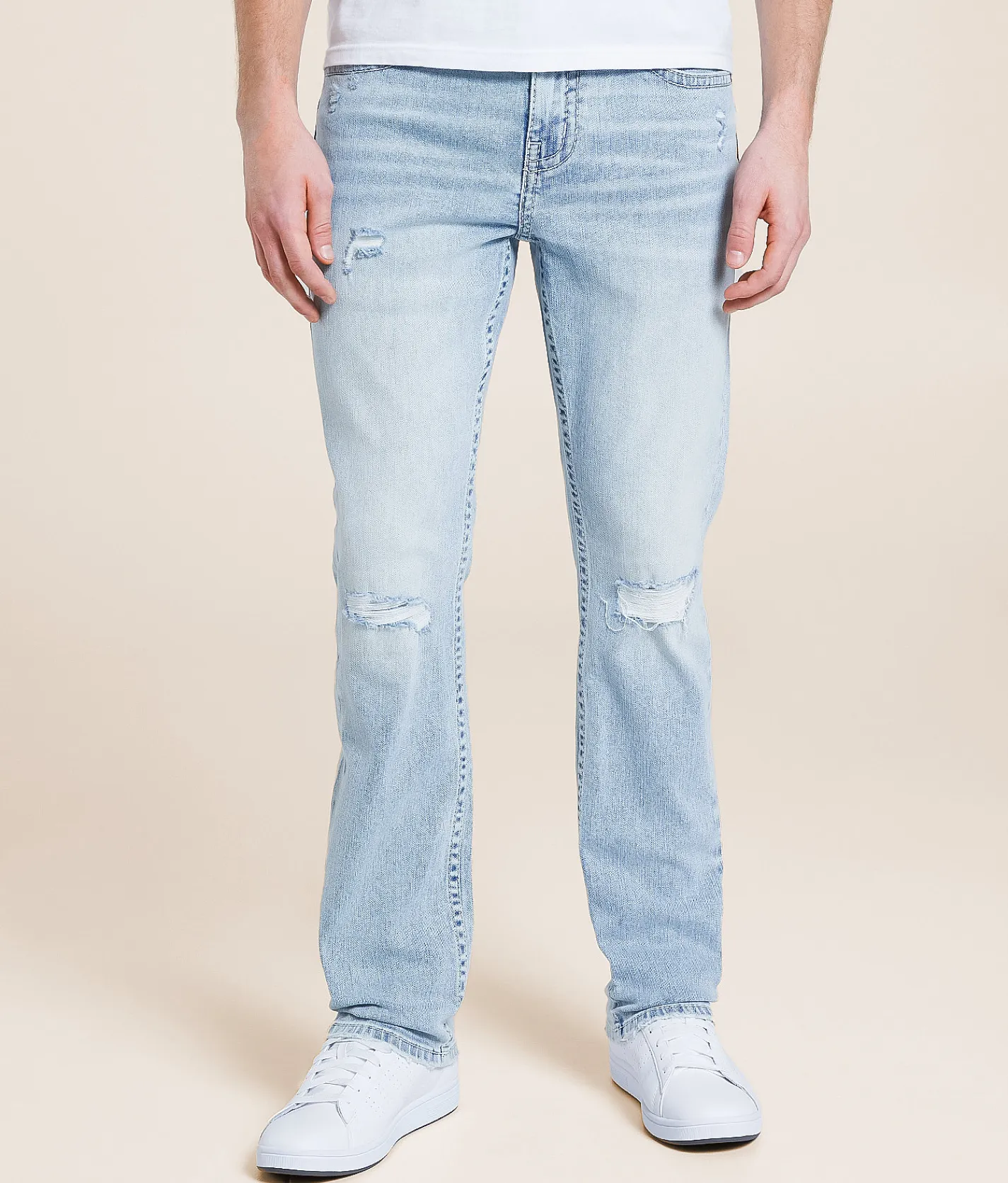 Bottoms|Bke Jeans | BKE Alec Straight Stretch Jean Soda