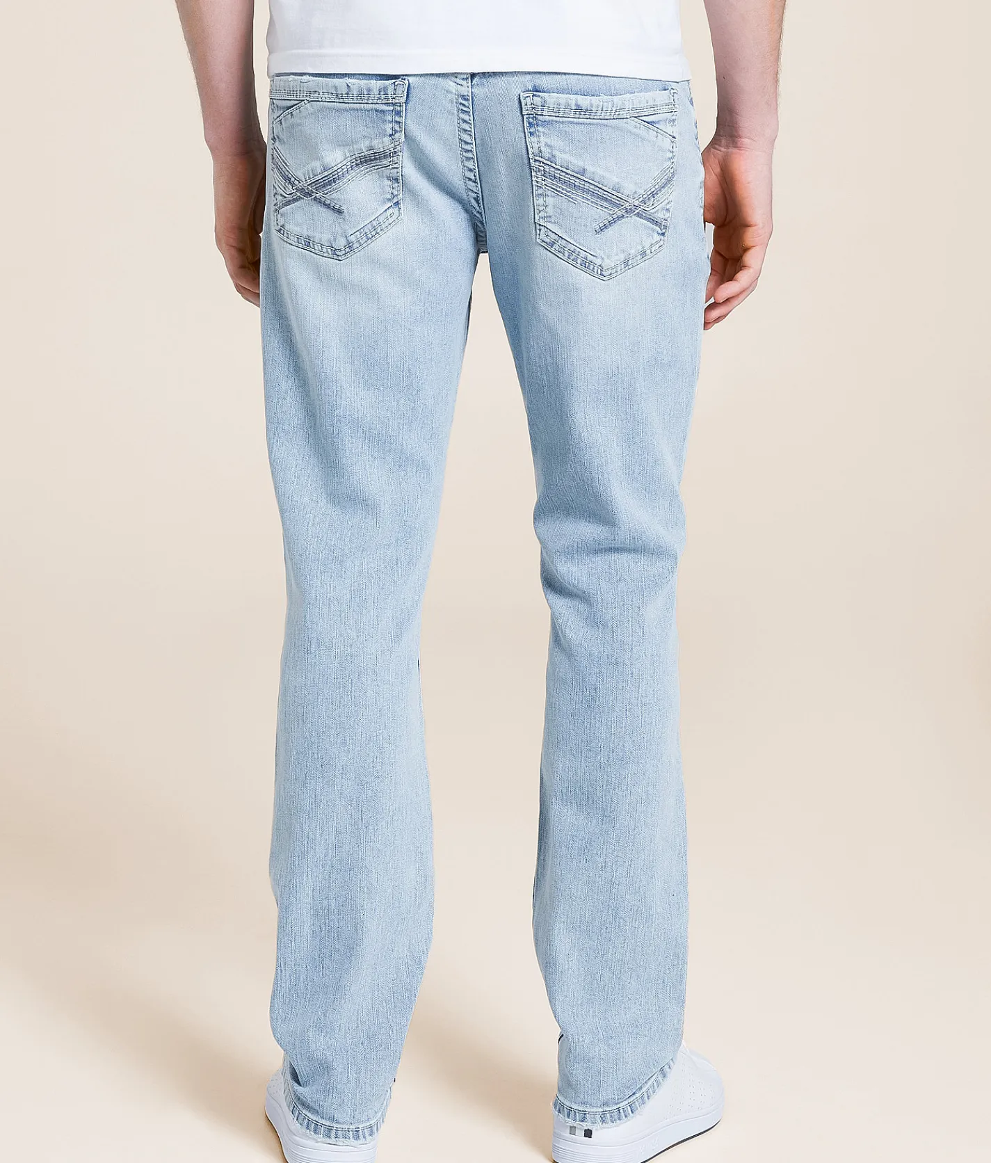 Bottoms|Bke Jeans | BKE Alec Straight Stretch Jean Soda