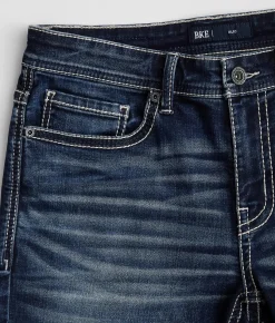 Sale Jeans|Bottoms | BKE Alec Straight Stretch Jean Harbor