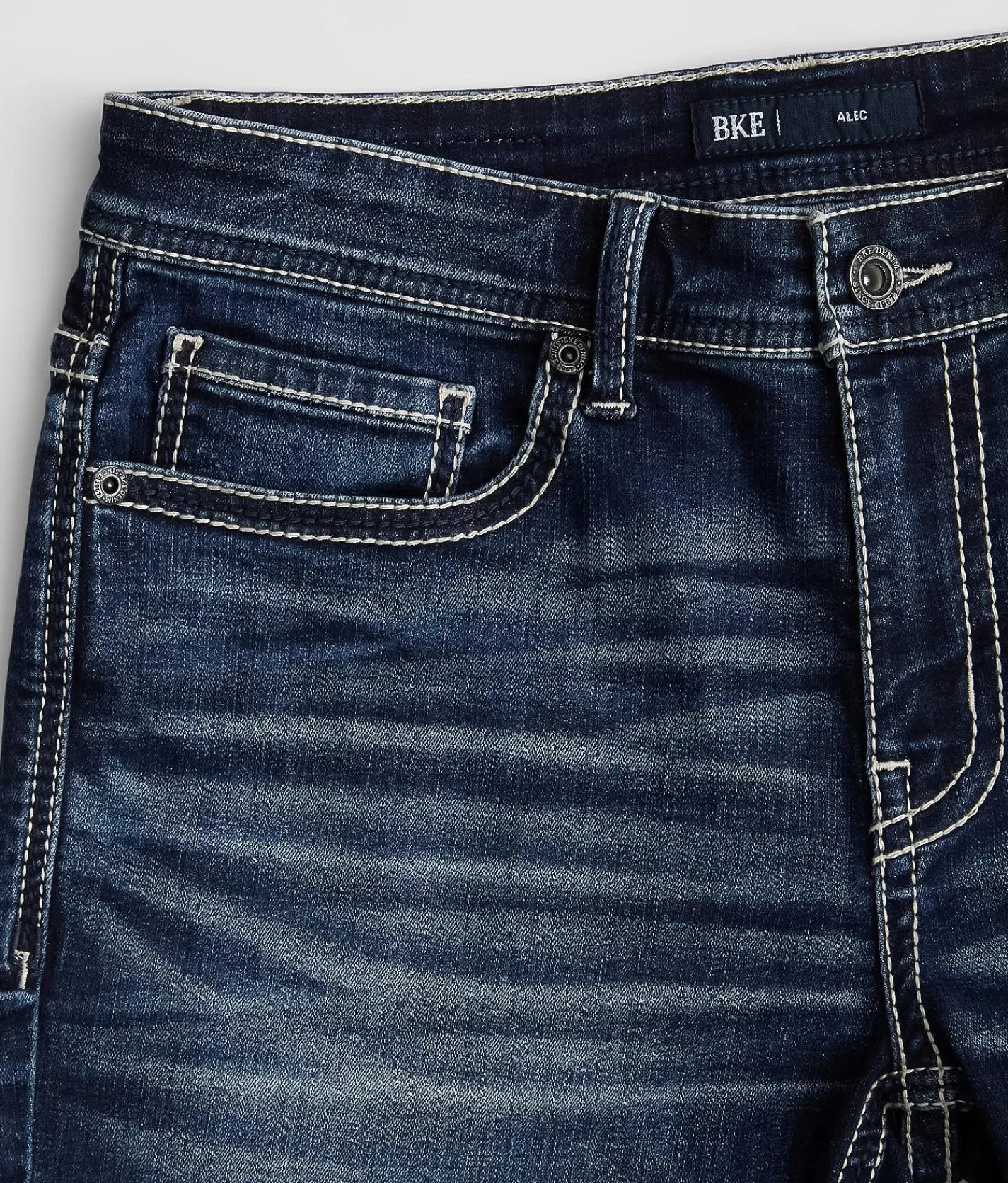 Sale Jeans|Bottoms | BKE Alec Straight Stretch Jean Harbor