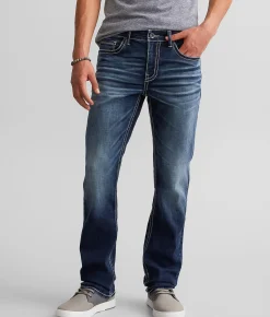 Sale Jeans|Bottoms | BKE Alec Straight Stretch Jean Harbor