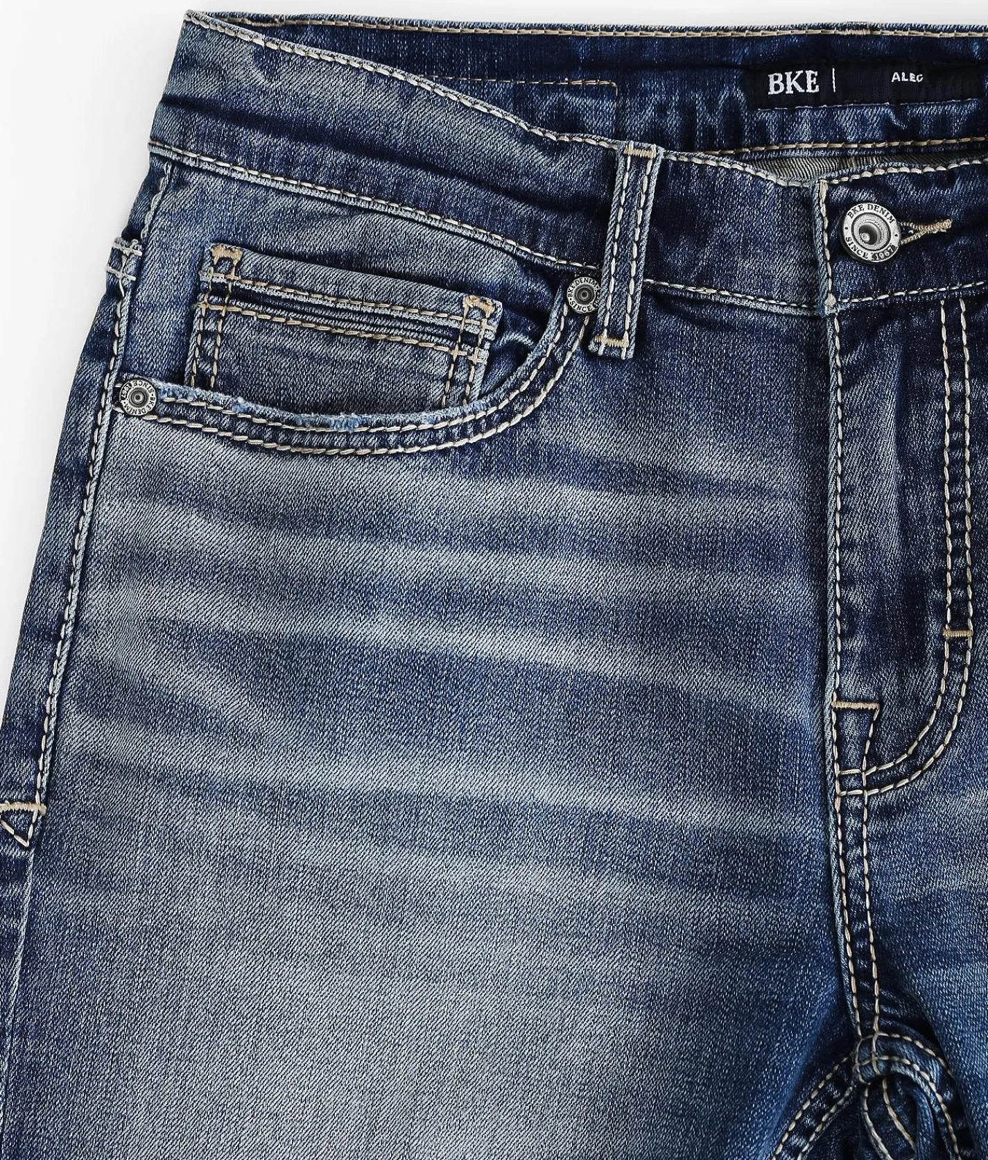 BKE Alec Straight Stretch Jean Bear New