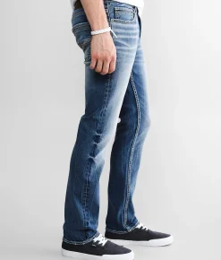 BKE Alec Straight Stretch Jean Bear New