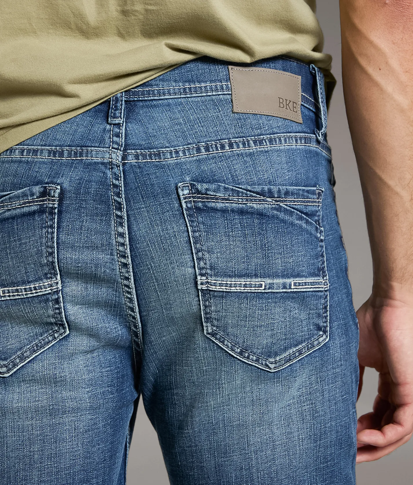 Bottoms|Jeans | BKE Alec Straight Stretch Jean Corner