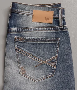 BKE Alec Straight Stretch Jean Nyx Best