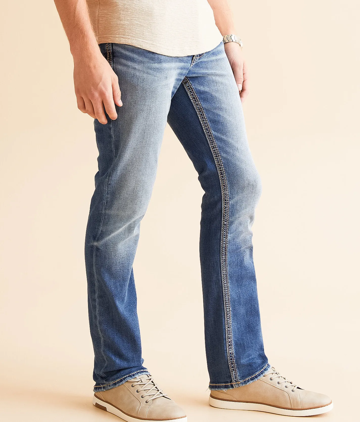 Sale Jeans|Bke Jeans | BKE Alec Straight Stretch Jean Purdy