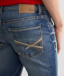 Sale Jeans|Bottoms | BKE Alec Straight Stretch Jean Strand