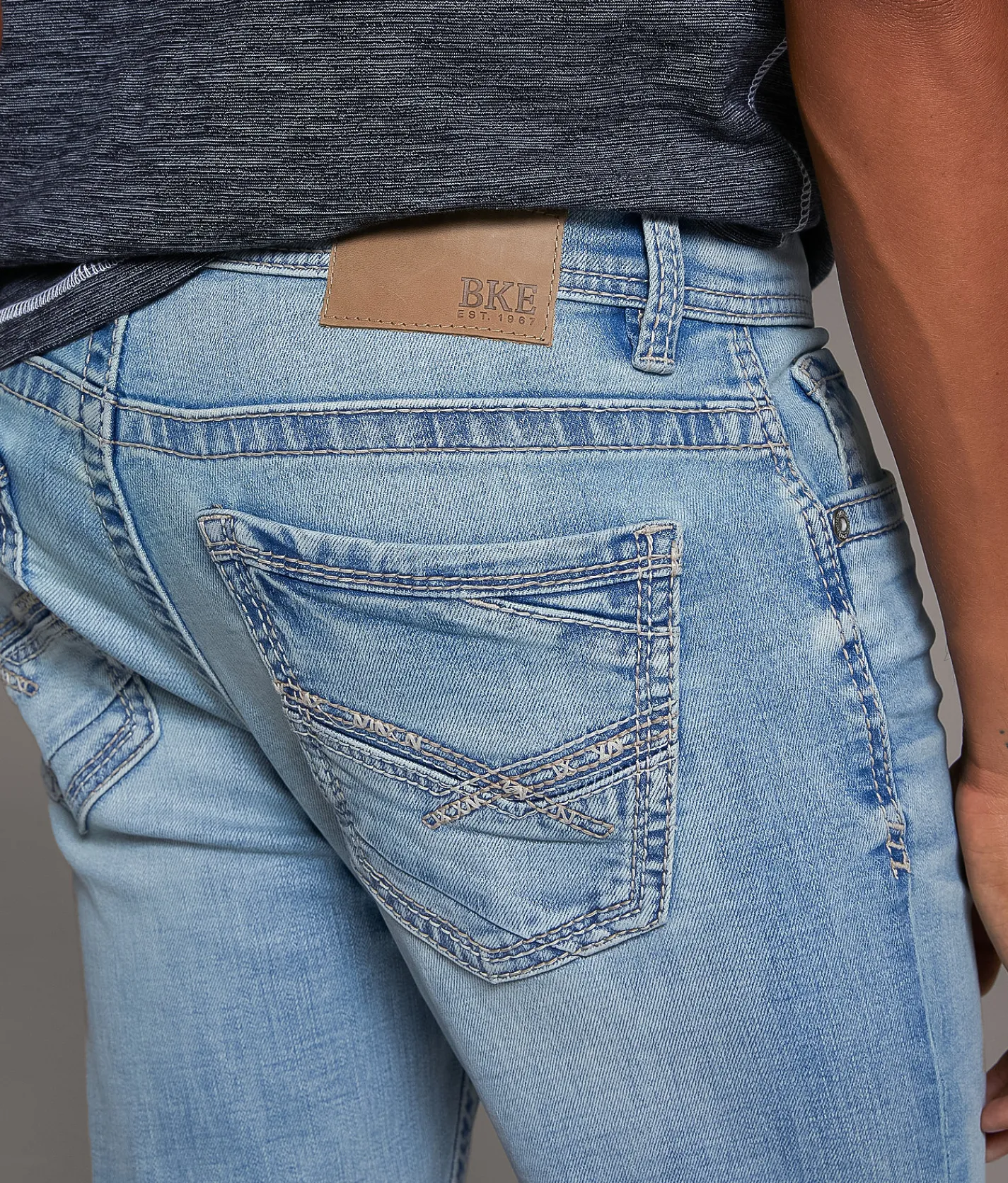 BKE Alec Straight Stretch Jean Amren Sale