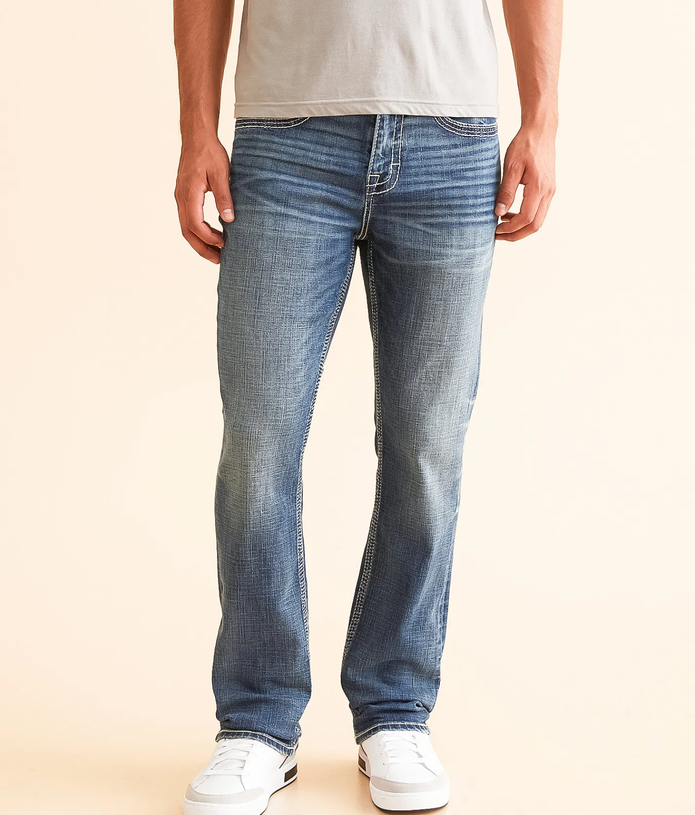 BKE Alec Straight Stretch Jean Feeney Discount