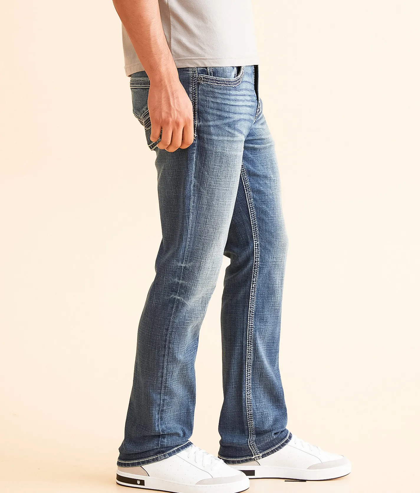 BKE Alec Straight Stretch Jean Feeney Discount