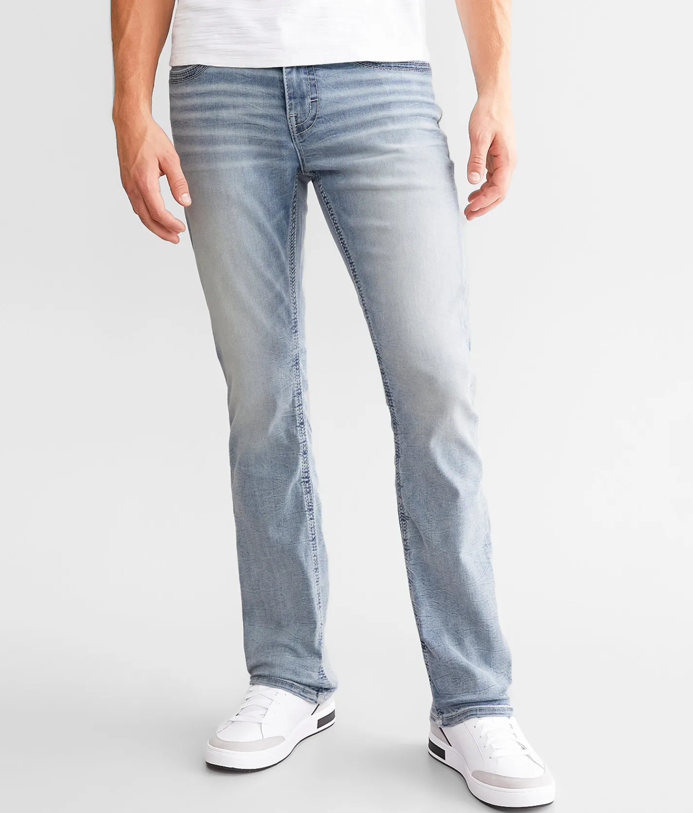 BKE Alec Straight Stretch Jean Palmera Outlet