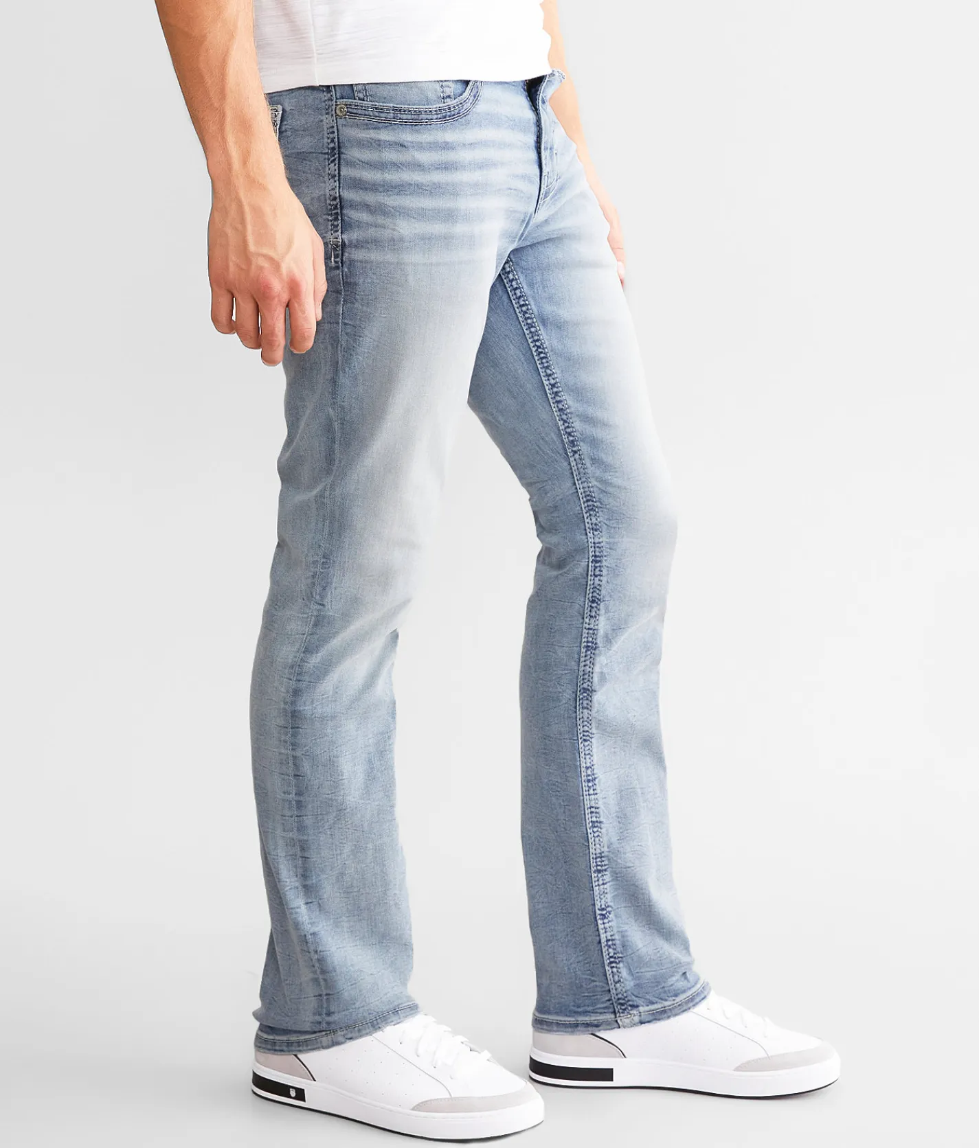 BKE Alec Straight Stretch Jean Palmera Outlet