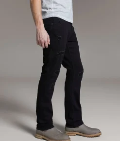 Bottoms|Bke Jeans | BKE Alec Straight Stretch Jean Black