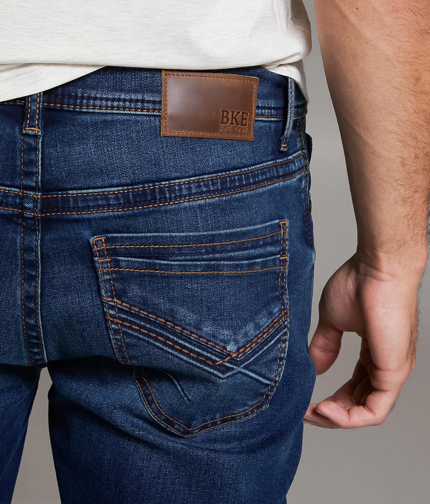 Bottoms|Bke Jeans | BKE Alec Straight Stretch Jean Ebe
