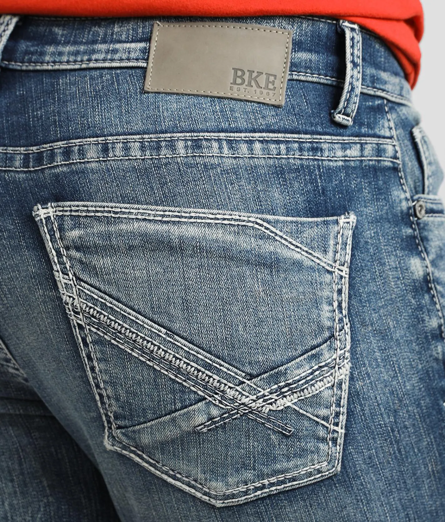 BKE Alec Straight Stretch Jean Woofter New