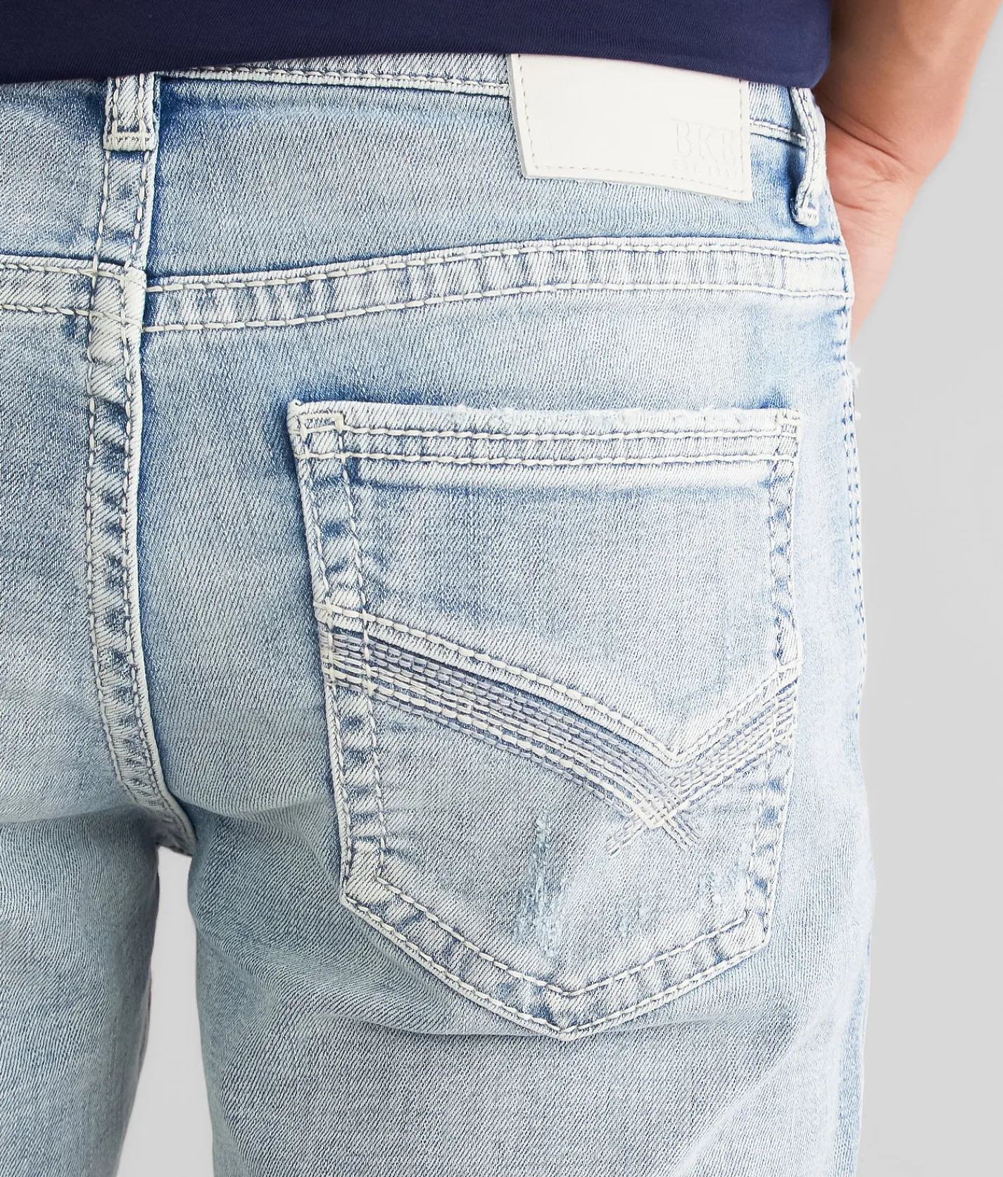 Sale Jeans|Bottoms | BKE Alec Straight Stretch Jean Barns 2
