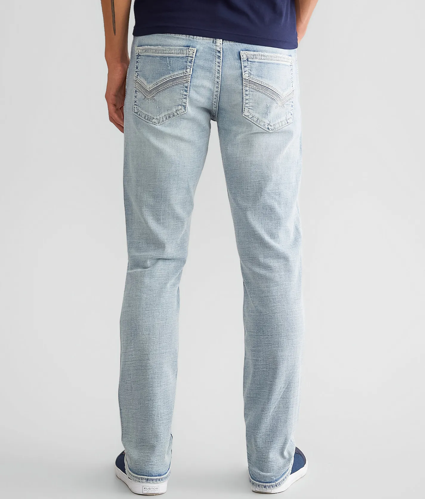 Sale Jeans|Bottoms | BKE Alec Straight Stretch Jean Barns 2