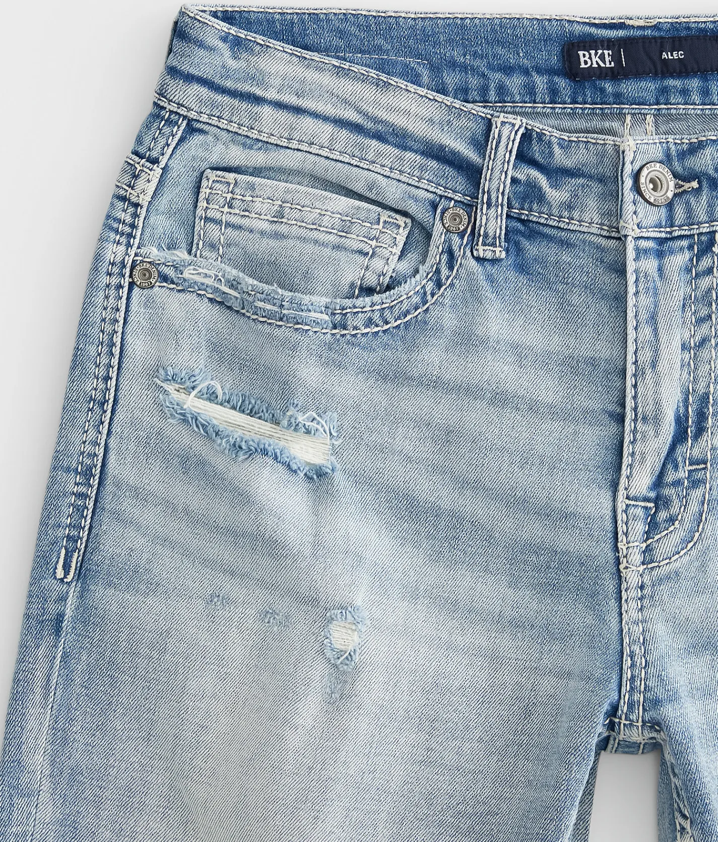 Sale Jeans|Bottoms | BKE Alec Straight Stretch Jean Barns 2