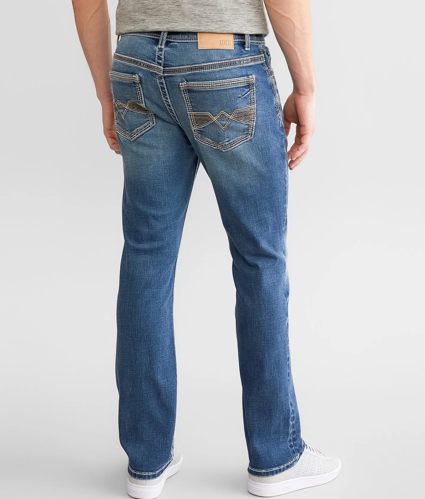 Sale Jeans|Bottoms | BKE Alec Straight Stretch Jean Cahita