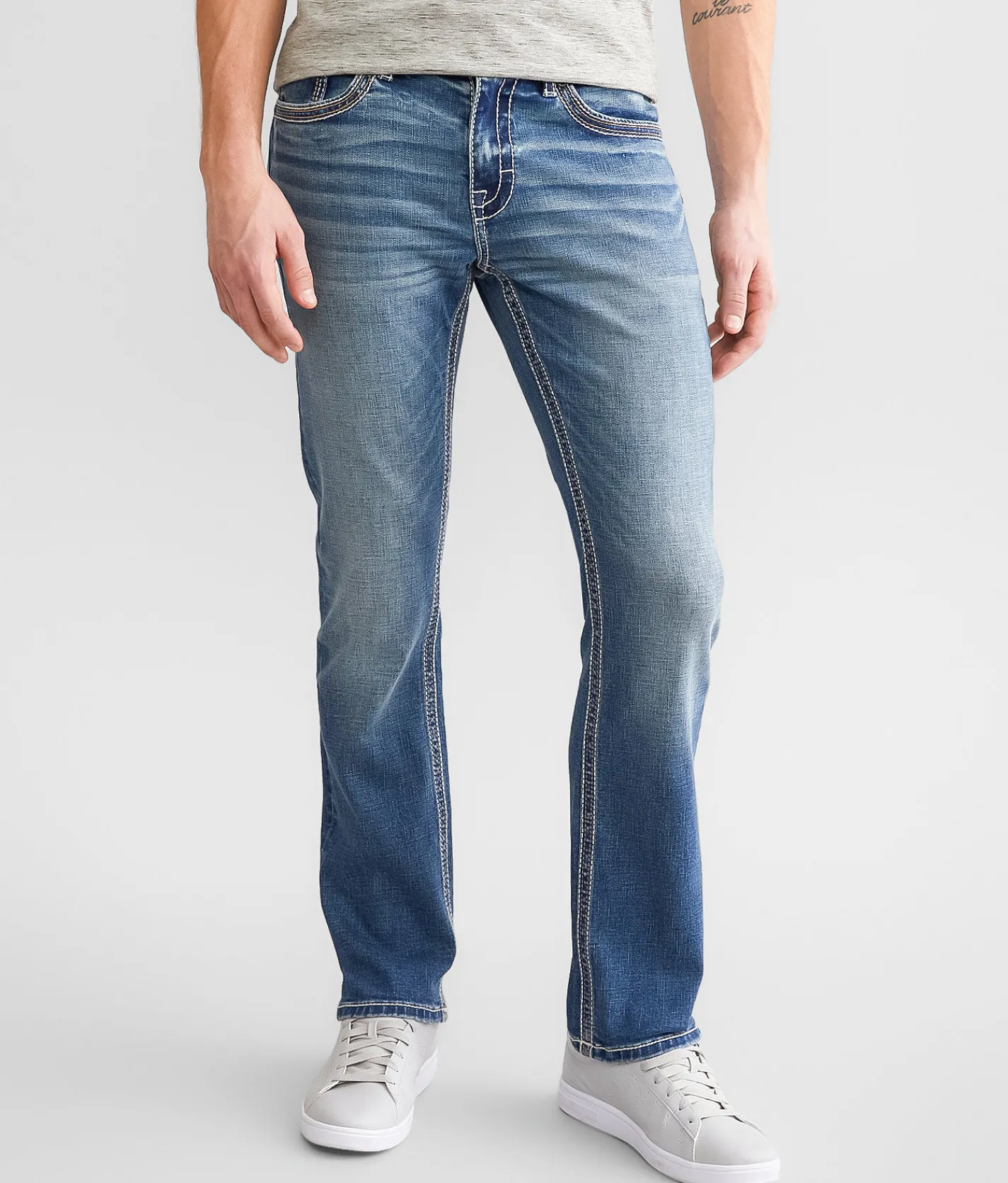 Sale Jeans|Bottoms | BKE Alec Straight Stretch Jean Cahita