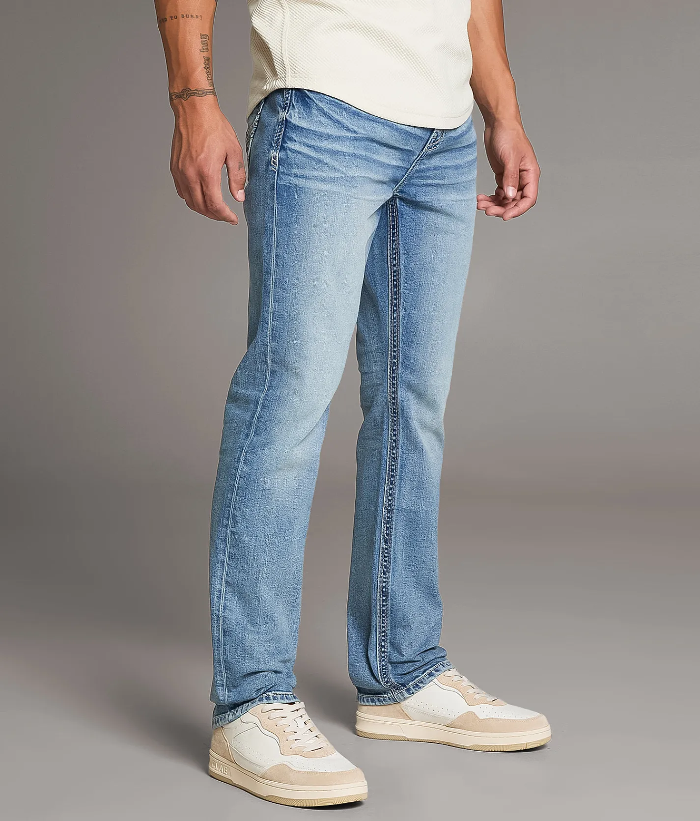 Bottoms|Bke Jeans | BKE Alec Straight Stretch Jean Riorson