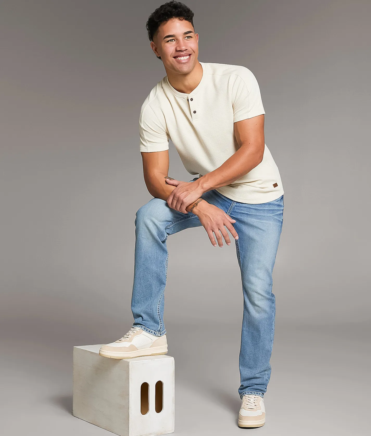 Bottoms|Bke Jeans | BKE Alec Straight Stretch Jean Riorson