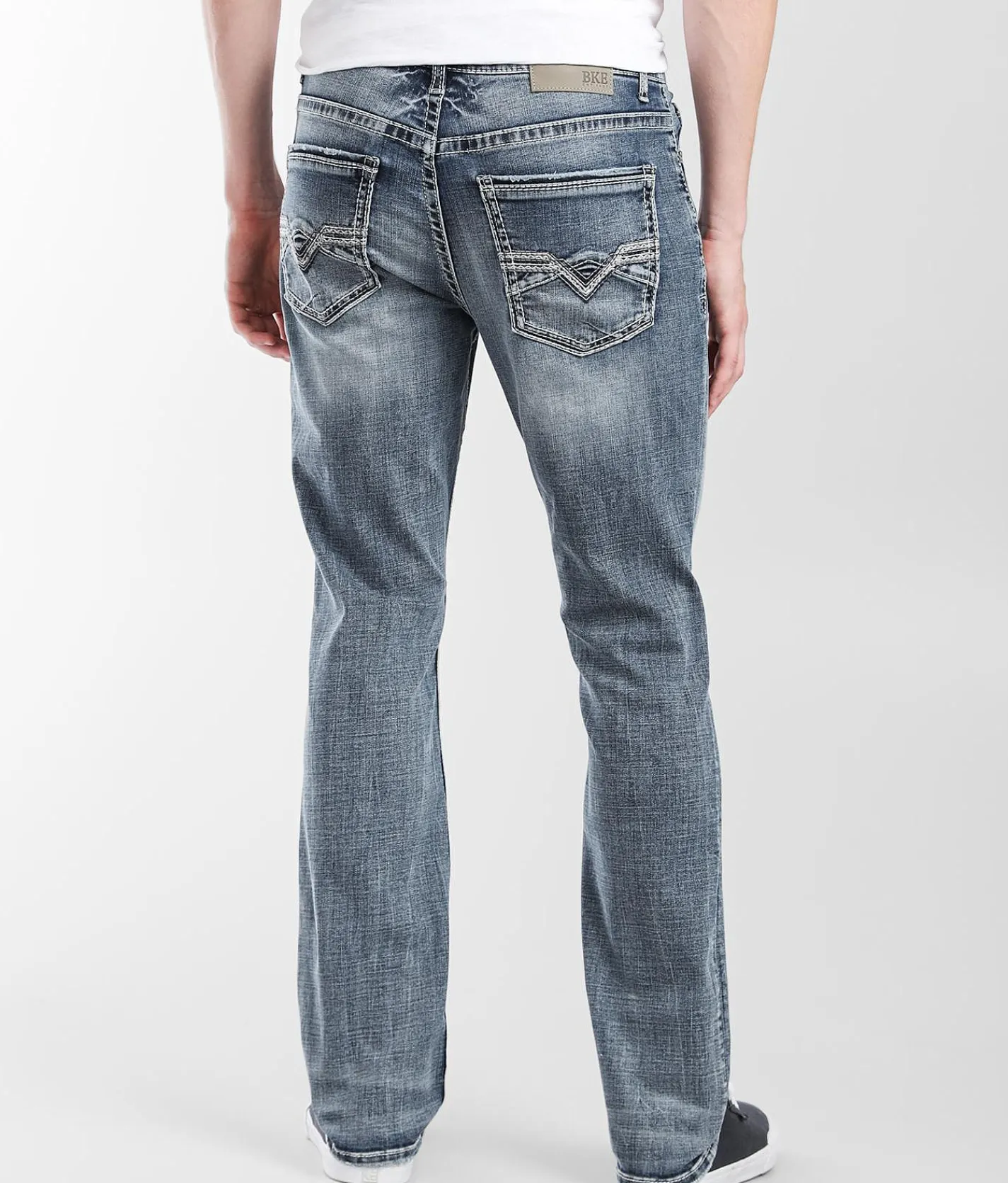 BKE Alec Straight Stretch Jean Crest Sale