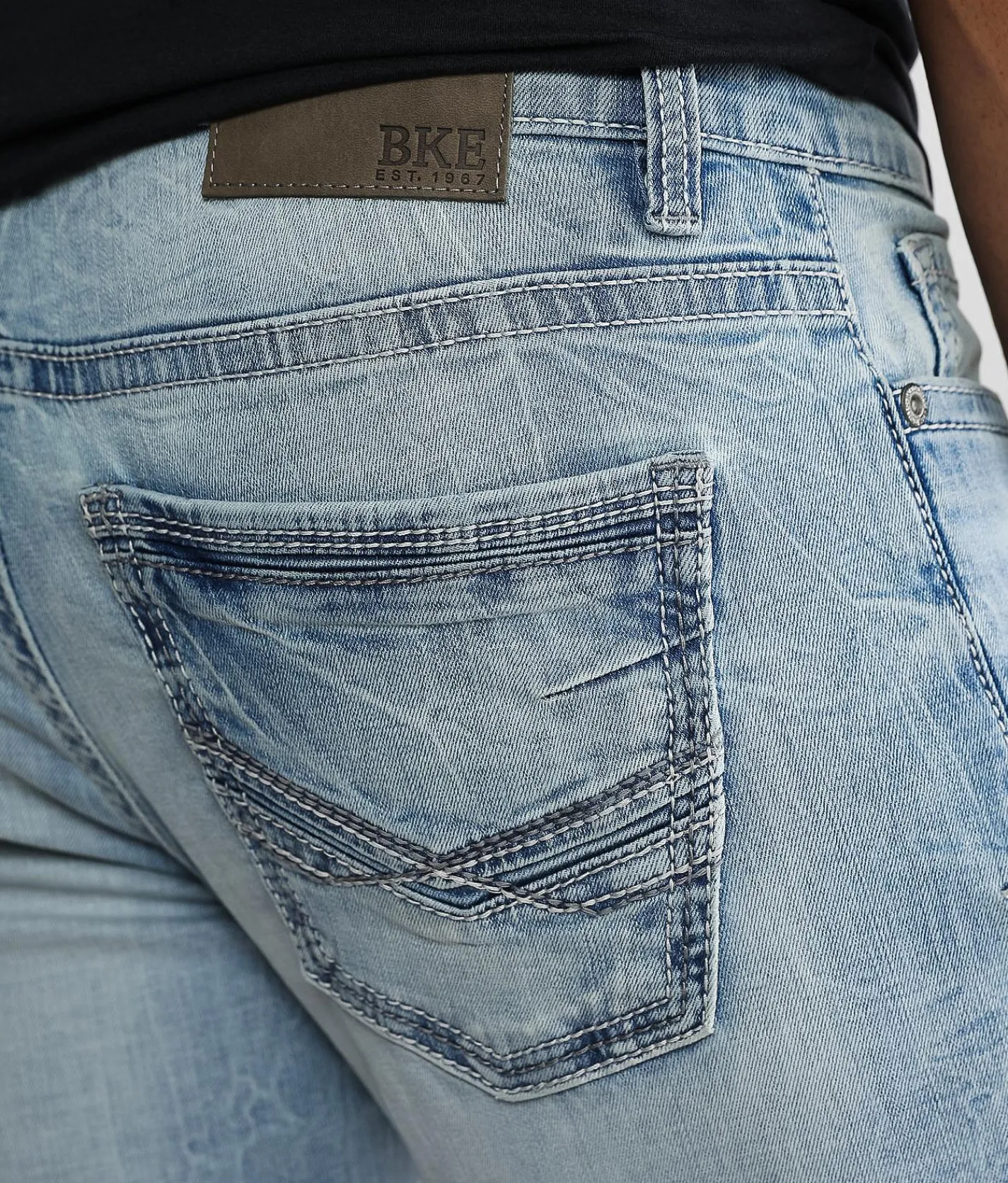 Sale Jeans|Bottoms | BKE Alec Straight Stretch Jean Pentel