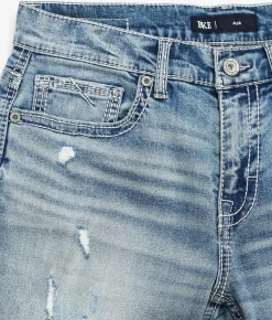 Sale Jeans|Bottoms | BKE Alec Straight Stretch Jean Hackney