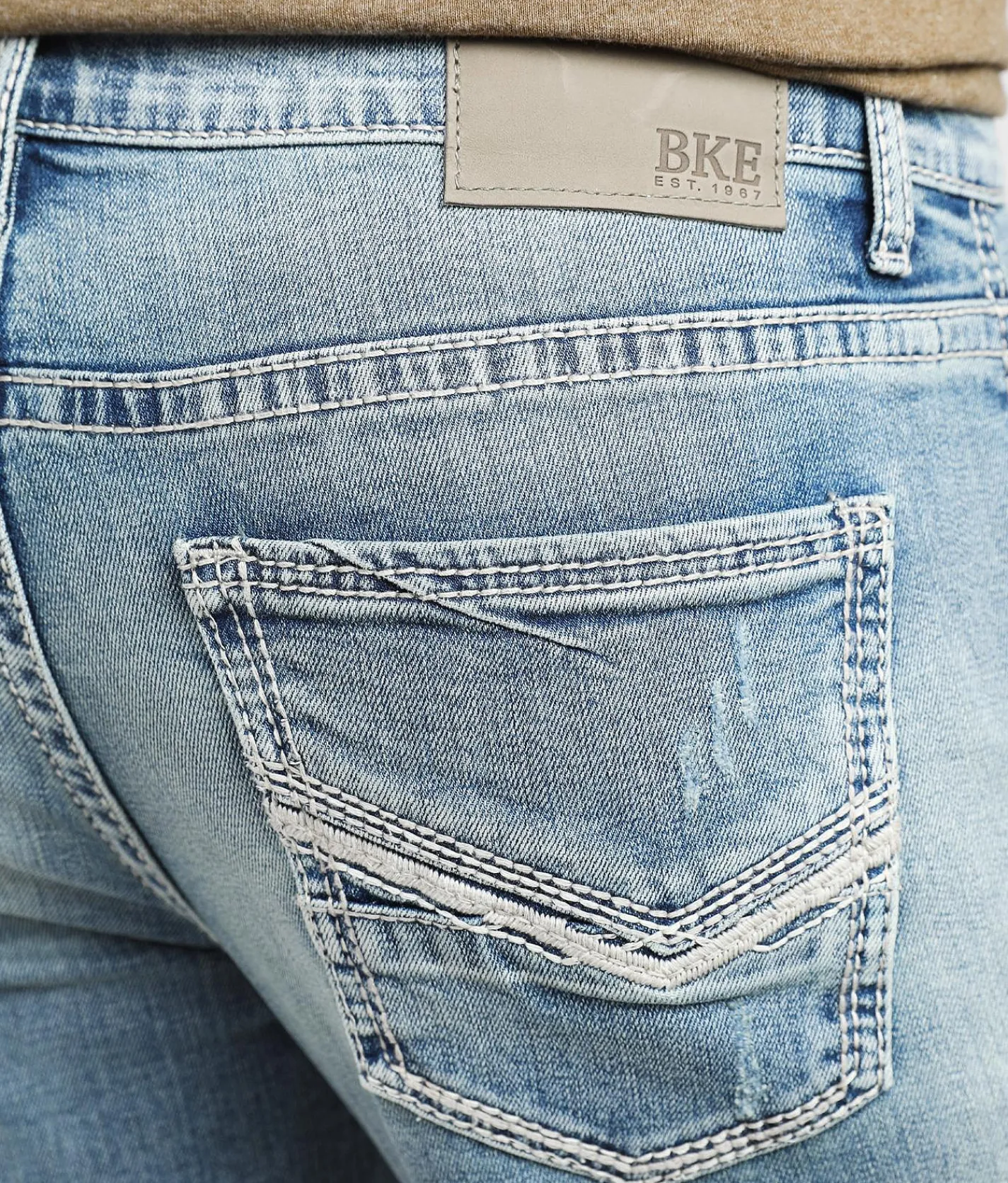 Sale Jeans|Bottoms | BKE Alec Straight Stretch Jean Hackney