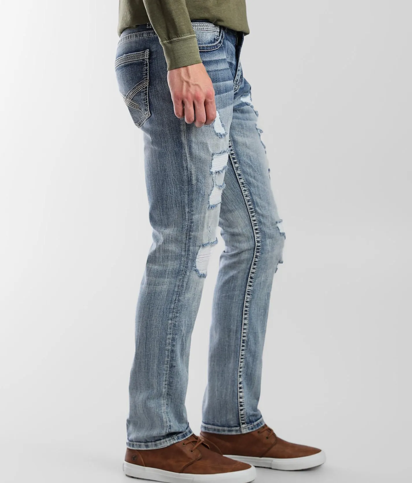BKE Alec Straight Stretch Jean Agulia Hot