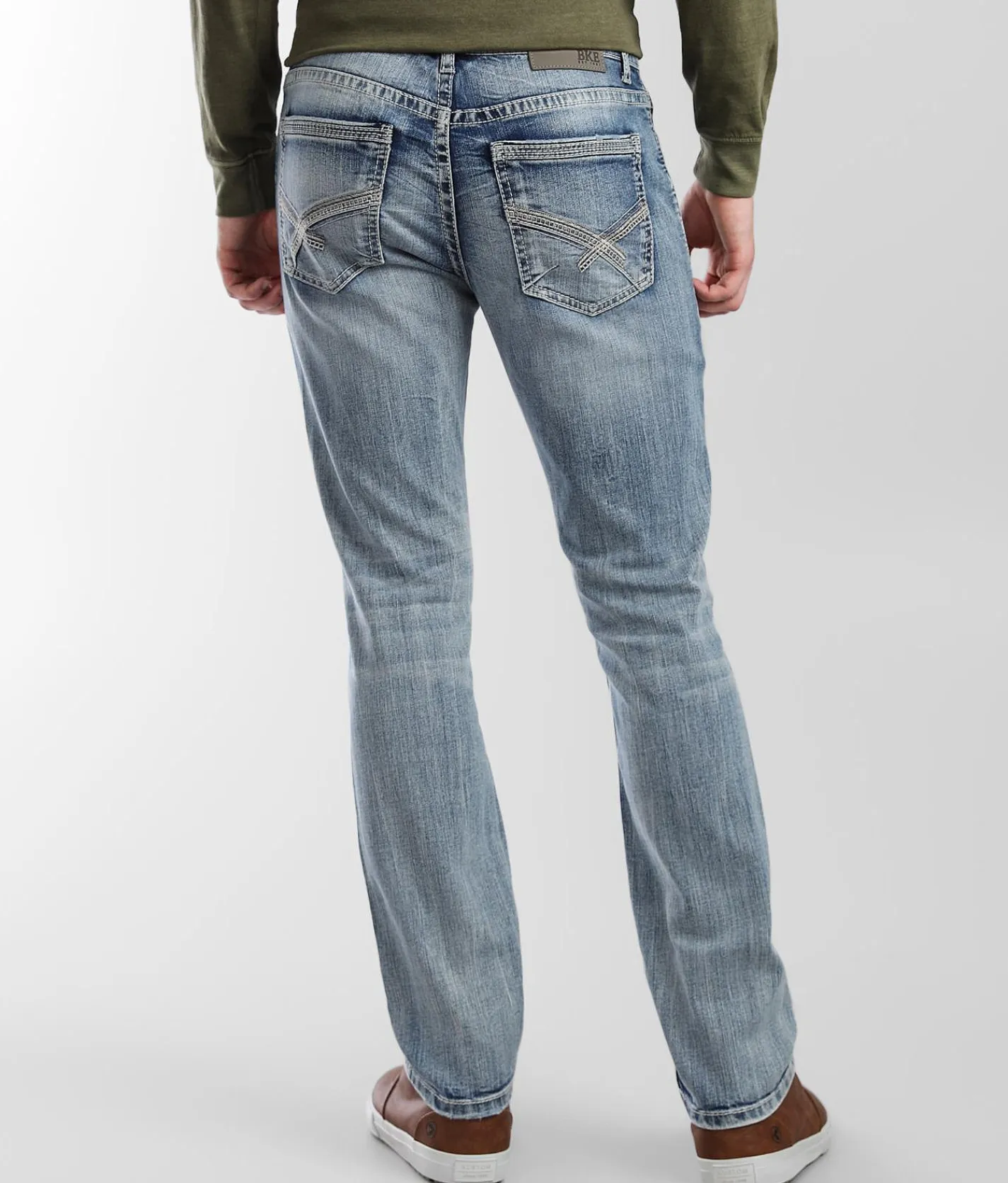 BKE Alec Straight Stretch Jean Agulia Hot