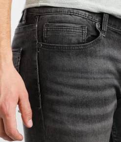 BKE Alec Straight Stretch Jean Black Clearance