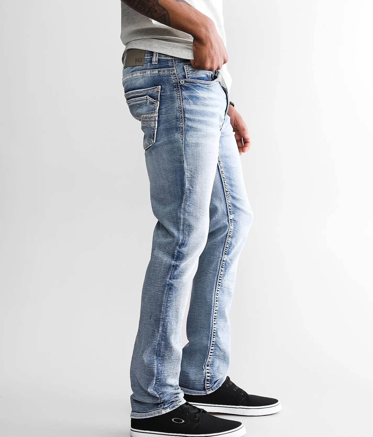 BKE Alec Straight Stretch Jean Castle Discount