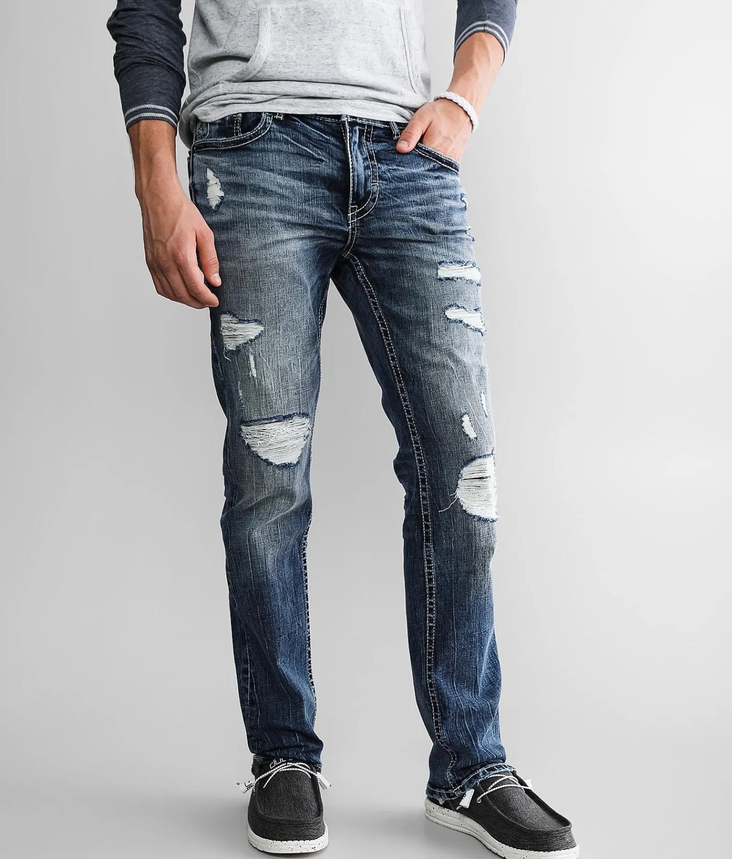 BKE Alec Straight Stretch Jean Canyon
