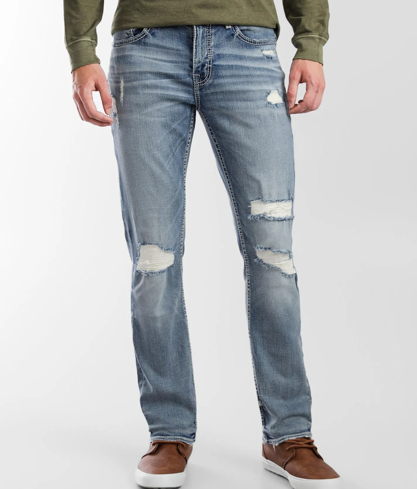 BKE Alec Straight Stretch Jean Pinewood Online