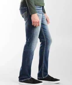 Sale Jeans|Bottoms | BKE Alec Straight Stretch Jean Higganum