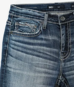 Sale Jeans|Bottoms | BKE Alec Straight Stretch Jean Higganum