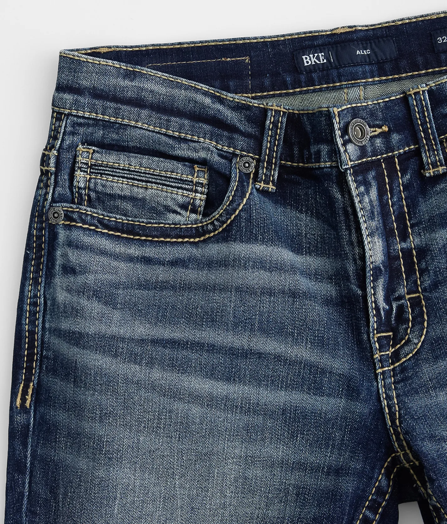 Sale Jeans|Bottoms | BKE Alec Straight Stretch Jean Cambrie
