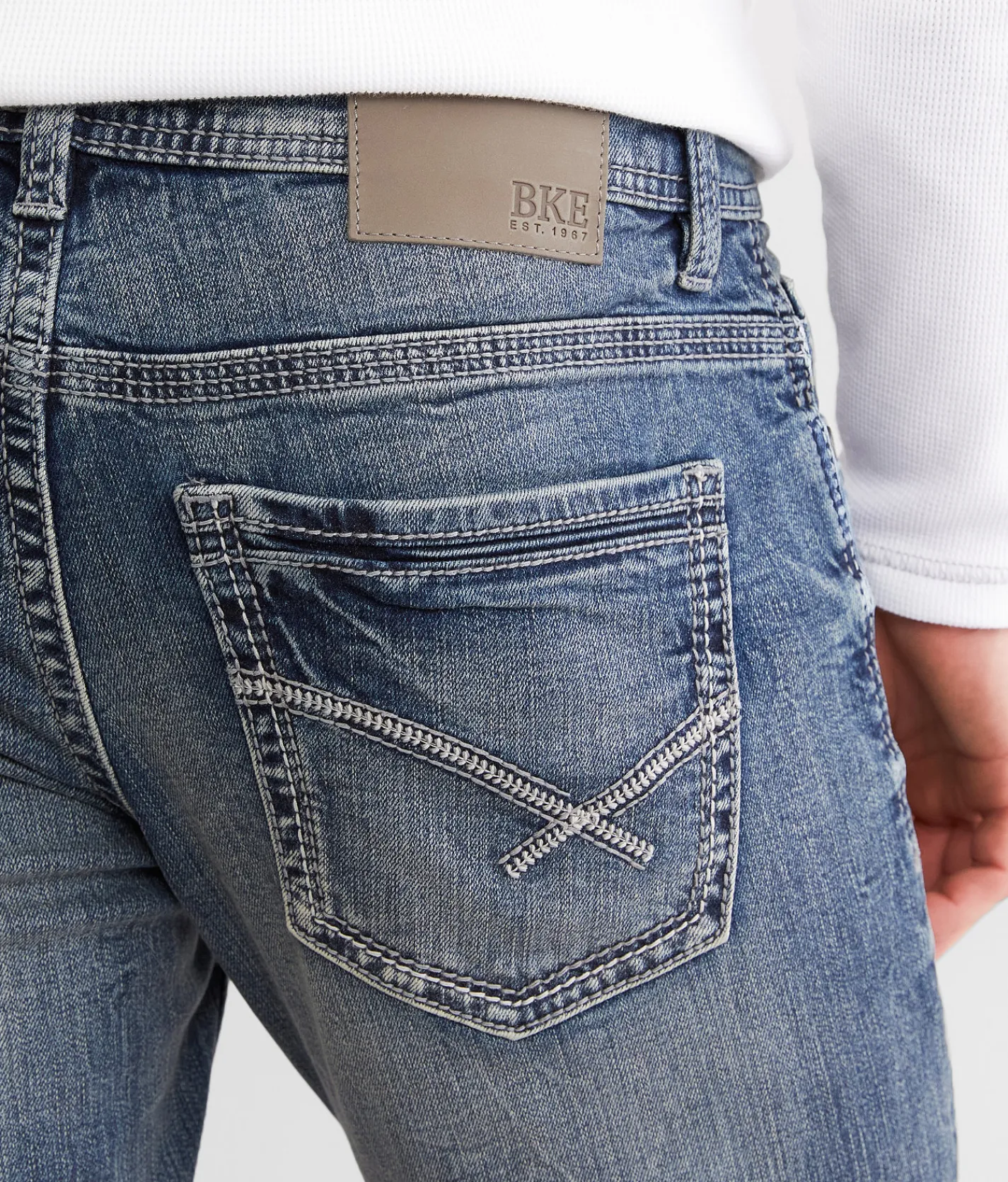 Sale Jeans|Bottoms | BKE Alec Straight Stretch Jean Vonderwald