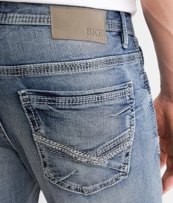 Bottoms|Bke Jeans | BKE Alec Straight Stretch Jean Clock