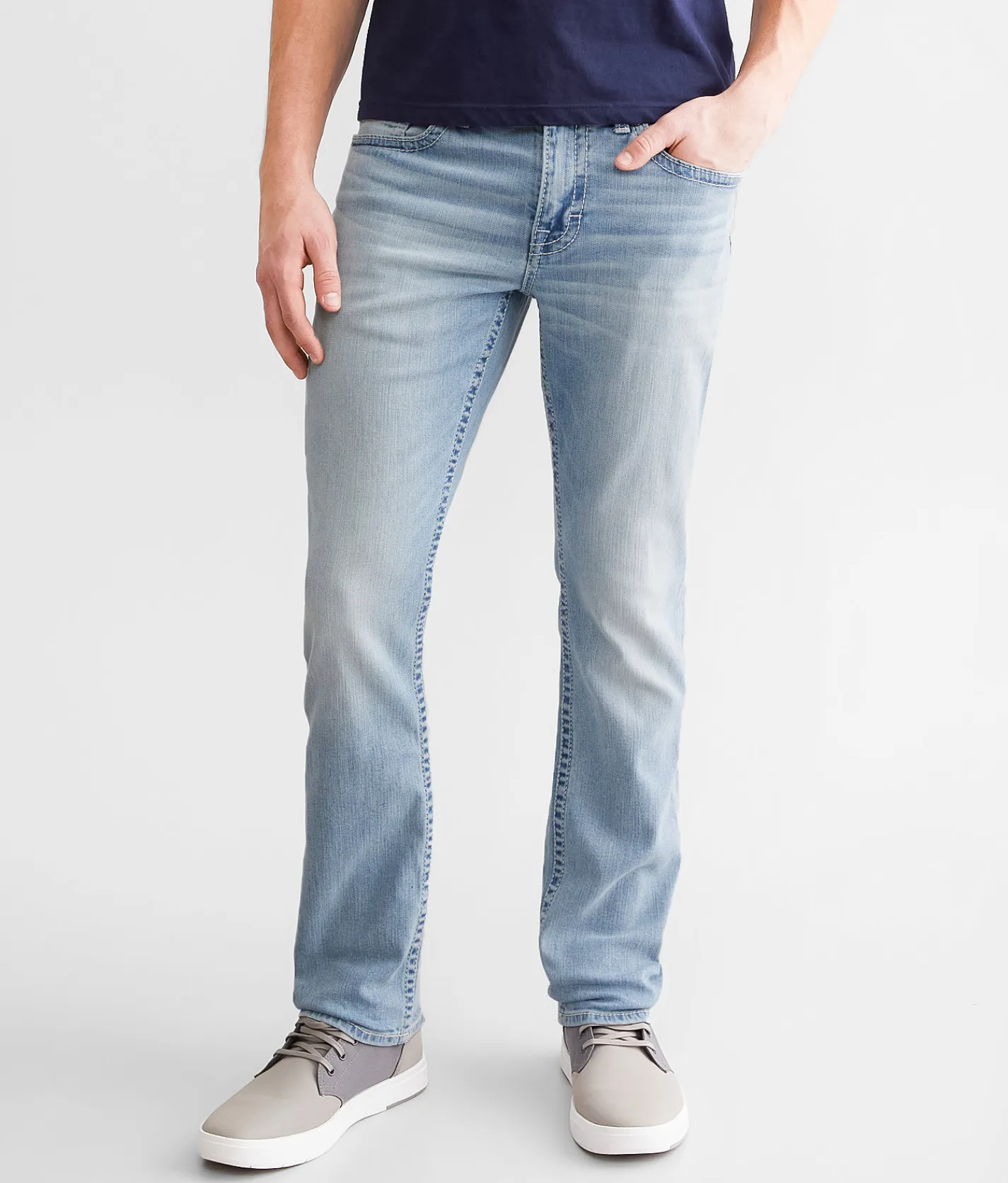 Bottoms|Bke Jeans | BKE Alec Straight Stretch Jean Sourdough